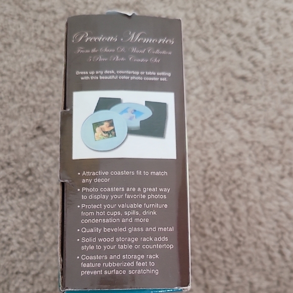 Precious Memories 5 Piece Photo Coaster Set - Picture 5 of 5